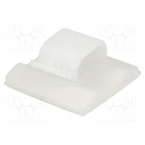 FC-1208; Self-adhesive cable holder; polyamide; natural; UL94V-2; KSS WIRING