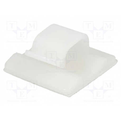 FC-1208; Self-adhesive cable holder; polyamide; natural; UL94V-2; KSS WIRING