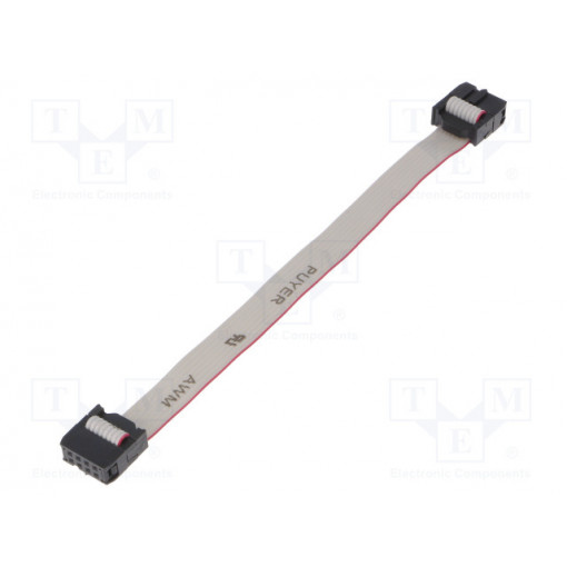 FC08600-S; Ribbon cable with IDC connectors; 8x28AWG; Cable ph: 1.27mm; AMPHENOL