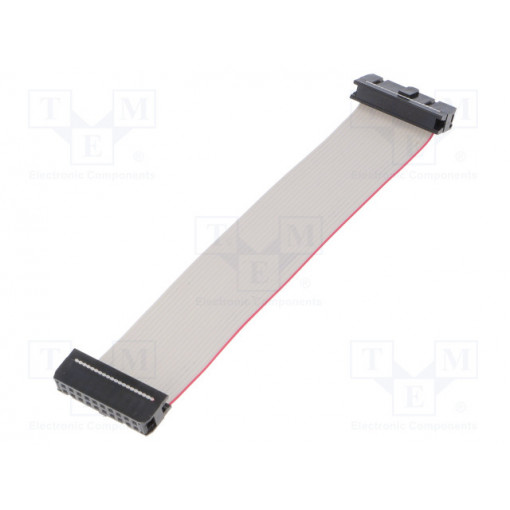 FC20300-0; Ribbon cable with IDC connectors; 20x28AWG; Cable ph: 1.27mm; AMPHENOL