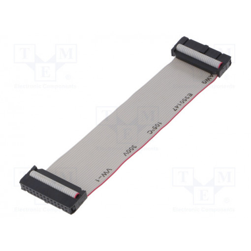 FC26600-S; Ribbon cable with IDC connectors; 26x28AWG; Cable ph: 1.27mm; AMPHENOL