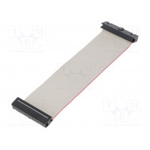 FC30150-0; Ribbon cable with IDC connectors; 30x28AWG; Cable ph: 1.27mm; AMPHENOL
