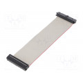 FC30300-0; Ribbon cable with IDC connectors; 30x28AWG; Cable ph: 1.27mm; AMPHENOL FC30300-0; Ribbon cable with IDC connectors; 30x28AWG; Cable ph: 1.27mm; AMPHENOL