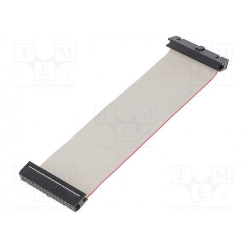 FC30600-0; Ribbon cable with IDC connectors; 30x28AWG; Cable ph: 1.27mm; AMPHENOL