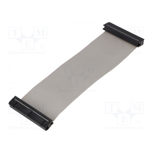 FC34150-0; Ribbon cable with IDC connectors; 34x28AWG; Cable ph: 1.27mm; AMPHENOL