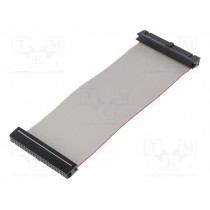 FC40150-0; Ribbon cable with IDC connectors; 40x28AWG; Cable ph: 1.27mm; AMPHENOL