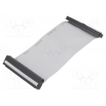 FC50150-S; Ribbon cable with IDC connectors; 50x28AWG; Cable ph: 1.27mm; AMPHENOL