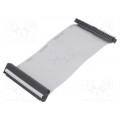 FC50300-S; Ribbon cable with IDC connectors; 50x28AWG; Cable ph: 1.27mm; AMPHENOL FC50300-S; Ribbon cable with IDC connectors; 50x28AWG; Cable ph: 1.27mm; AMPHENOL