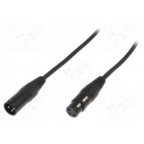 FC619105; Male-female; PIN: 3; Cable: XLR-XLR; 5m; CLIFF