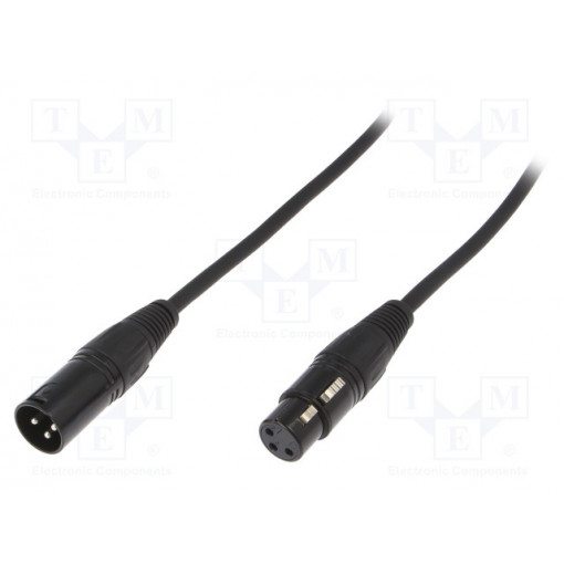FC619105; Male-female; PIN: 3; Cable: XLR-XLR; 5m; CLIFF