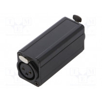 FC619120; Coupler; XLR; female x2; PIN: 3; CLIFF