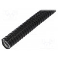 302.025.1; Protective tube; ØBraid : 26mm; galvanised steel; black; Len: 10m; ANAMET EUROPE 302.025.1; Protective tube; ØBraid : 26mm; galvanised steel; black; Len: 10m; ANAMET EUROPE