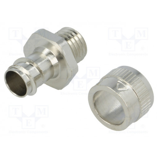 256.012.0; Straight terminal connector; ØBraid : 13mm; brass; -55÷260°C; ANAMET EUROPE 256.012.0; Straight terminal connector; ØBraid : 13mm; brass; -55÷260°C; ANAMET EUROPE