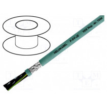 16405; Wire; F-CY-JZ; 21G1,5mm2; tinned copper braid; PVC; grey; 300/500V; HELUKABEL