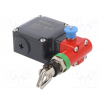 FD 2080; Safety switch: singlesided rope switch; NC x2 + NO; Series: FD; PIZZATO ELETTRICA