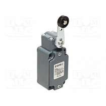 FD 552; Limit switch; lever R 49mm, plastic roller Ø20mm; NO + NC; 10A; PIZZATO ELETTRICA
