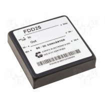 FDD25-12S1; Converter: DC/DC; 25W; Uin: 9÷18V; 12VDC; Iout: 2.1A; 70g; CHINFA ELECTRONICS
