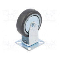 FDPE 0751 1001; Transport wheel; Ø: 75mm; W: 25mm; H: 100mm; rigid; 60kg; COLSON