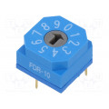 FDR-10; Encoding switch; DEC/BCD; Pos: 10; THT; Rcont max: 80mΩ; 7Ncm; SUNGMUN ELECTRONICS CO., LTD. FDR-10; Encoding switch; DEC/BCD; Pos: 10; THT; Rcont max: 80mΩ; 7Ncm; SUNGMUN ELECTRONICS CO., LTD.