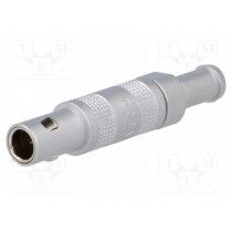FFA.00.250.CTAC31Z; Connector: coaxial; Series: 00; plug; male; soldering; for cable; LEMO