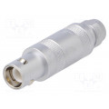 FFA.1S.250.CTAC52; Connector: coaxial; Series: 1S; plug; male; soldering; for cable; LEMO