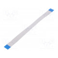 FFC0520150; FFC cable; Cores: 20; Cable ph: 0.5mm; contacts on the same side; Riverdi FFC0520150; FFC cable; Cores: 20; Cable ph: 0.5mm; contacts on the same side; Riverdi