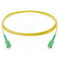 G-SCA-SCA-S-020.0-SX-A-28-Y; Fiber patch cord; both sides,SC/APC; 20m; Optical fiber: 9/125um; FIBRAIN G-SCA-SCA-S-020.0-SX-A-28-Y; Fiber patch cord; both sides,SC/APC; 20m; Optical fiber: 9/125um; FIBRAIN