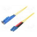 G-LC-E2-S-010.0-DX-A-18-Y; Fiber patch cord; E2/UPC,LC/UPC; 10m; Optical fiber: 9/125um; FIBRAIN G-LC-E2-S-010.0-DX-A-18-Y; Fiber patch cord; E2/UPC,LC/UPC; 10m; Optical fiber: 9/125um; FIBRAIN