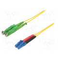 G-LC-E2A-S-001.0-DX-A-18Y; Fiber patch cord; E2/APC,LC/UPC; 1m; Optical fiber: 9/125um; FIBRAIN G-LC-E2A-S-001.0-DX-A-18Y; Fiber patch cord; E2/APC,LC/UPC; 1m; Optical fiber: 9/125um; FIBRAIN