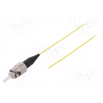 G-ST-XX-S-002.0-P9-A-09-Y; Optic fiber pigtail; ST/UPC; 2m; Optical fiber: 900um; yellow; FIBRAIN