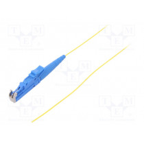 G-E2-XX-S-001.0-P9-A-09-Y; Optic fiber pigtail; E2/UPC; 1m; Optical fiber: 900um; yellow; FIBRAIN