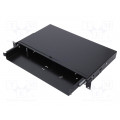 PST-A1-01B; Telescopic patch panel; 1U; FIBRAIN