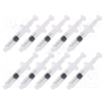 8401007; Syringe; 5ml; Colour: transparent; Luer Lock; Mat: polypropylene; FISNAR
