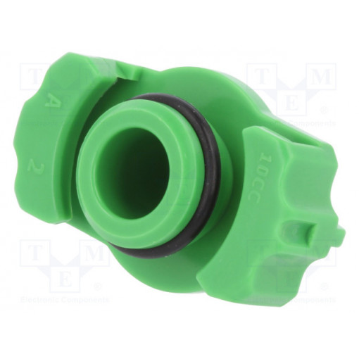 8001026; Syringe adapter; 3ml; Colour: green; Manufacturer series: QuantX; FISNAR