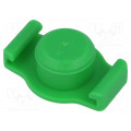 8001036; Syringe plug; 10ml; Colour: green; Manufacturer series: QuantX; FISNAR