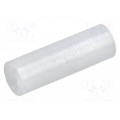 FIX-LED-15; Spacer sleeve; LED; Øout: 5mm; ØLED: 5mm; L: 15mm; natural; UL94V-2; FIX&FASTEN