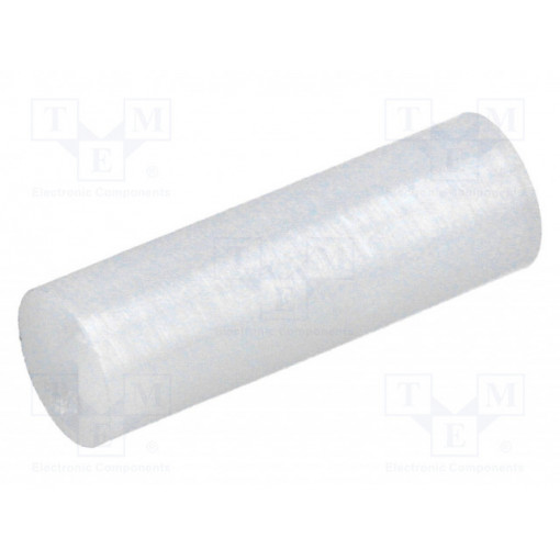 FIX-LED-15; Spacer sleeve; LED; Øout: 5mm; ØLED: 5mm; L: 15mm; natural; UL94V-2; FIX&FASTEN