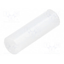 FIX-LED-15.5; Spacer sleeve; LED; Øout: 5mm; ØLED: 5mm; L: 15.5mm; natural; UL94V-2; FIX&FASTEN