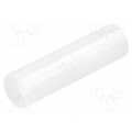 FIX-LED-18; Spacer sleeve; LED; Øout: 5mm; ØLED: 5mm; L: 18mm; natural; UL94V-2; FIX&FASTEN