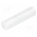 FIX-LED-19.5; Spacer sleeve; LED; Øout: 5mm; ØLED: 5mm; L: 19.5mm; natural; UL94V-2; FIX&FASTEN