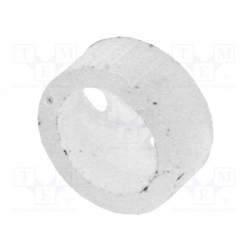 FIX-LED-2; Spacer sleeve; LED; Øout: 5mm; ØLED: 5mm; L: 2mm; natural; UL94V-2; FIX&FASTEN