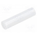 FIX-LED-20; Spacer sleeve; LED; Øout: 5mm; ØLED: 5mm; L: 20mm; natural; UL94V-2; FIX&FASTEN