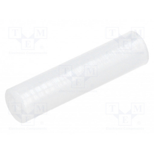 FIX-LED-20; Spacer sleeve; LED; Øout: 5mm; ØLED: 5mm; L: 20mm; natural; UL94V-2; FIX&FASTEN