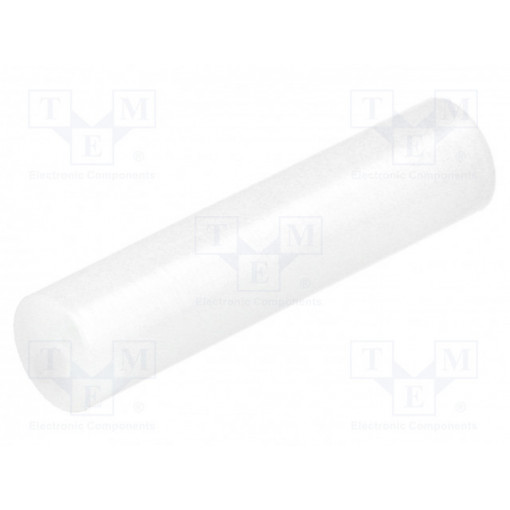 FIX-LED-21; Spacer sleeve; LED; Øout: 5mm; ØLED: 5mm; L: 21mm; natural; UL94V-2; FIX&FASTEN