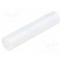 FIX-LED-21.5; Spacer sleeve; LED; Øout: 5mm; ØLED: 5mm; L: 21.5mm; natural; UL94V-2; FIX&FASTEN
