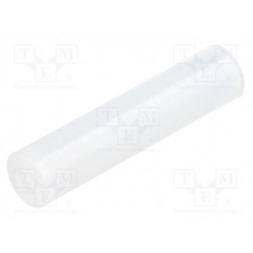 FIX-LED-21.5; Spacer sleeve; LED; Øout: 5mm; ØLED: 5mm; L: 21.5mm; natural; UL94V-2; FIX&FASTEN