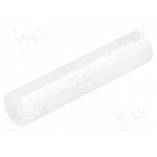 FIX-LED-23; Spacer sleeve; LED; Øout: 5mm; ØLED: 5mm; L: 23mm; natural; UL94V-2; FIX&FASTEN
