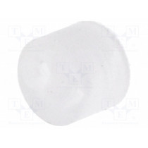 FIX-LED-3.5; Spacer sleeve; LED; Øout: 5mm; ØLED: 5mm; L: 3.5mm; natural; UL94V-2; FIX&FASTEN