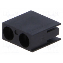 FIX-LED-306A; LED housing; 3mm; polyamide; angular; black; UL94V-2; H: 9.7mm; FIX&FASTEN FIX-LED-306A; LED housing; 3mm; polyamide; angular; black; UL94V-2; H: 9.7mm; FIX&FASTEN