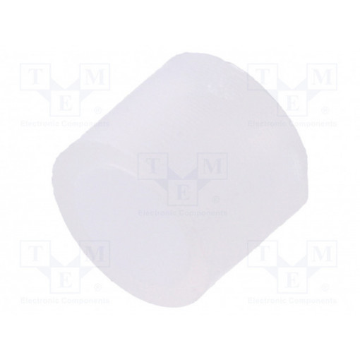 FIX-LED-4; Spacer sleeve; LED; Øout: 5mm; ØLED: 5mm; L: 4mm; natural; UL94V-2; FIX&FASTEN